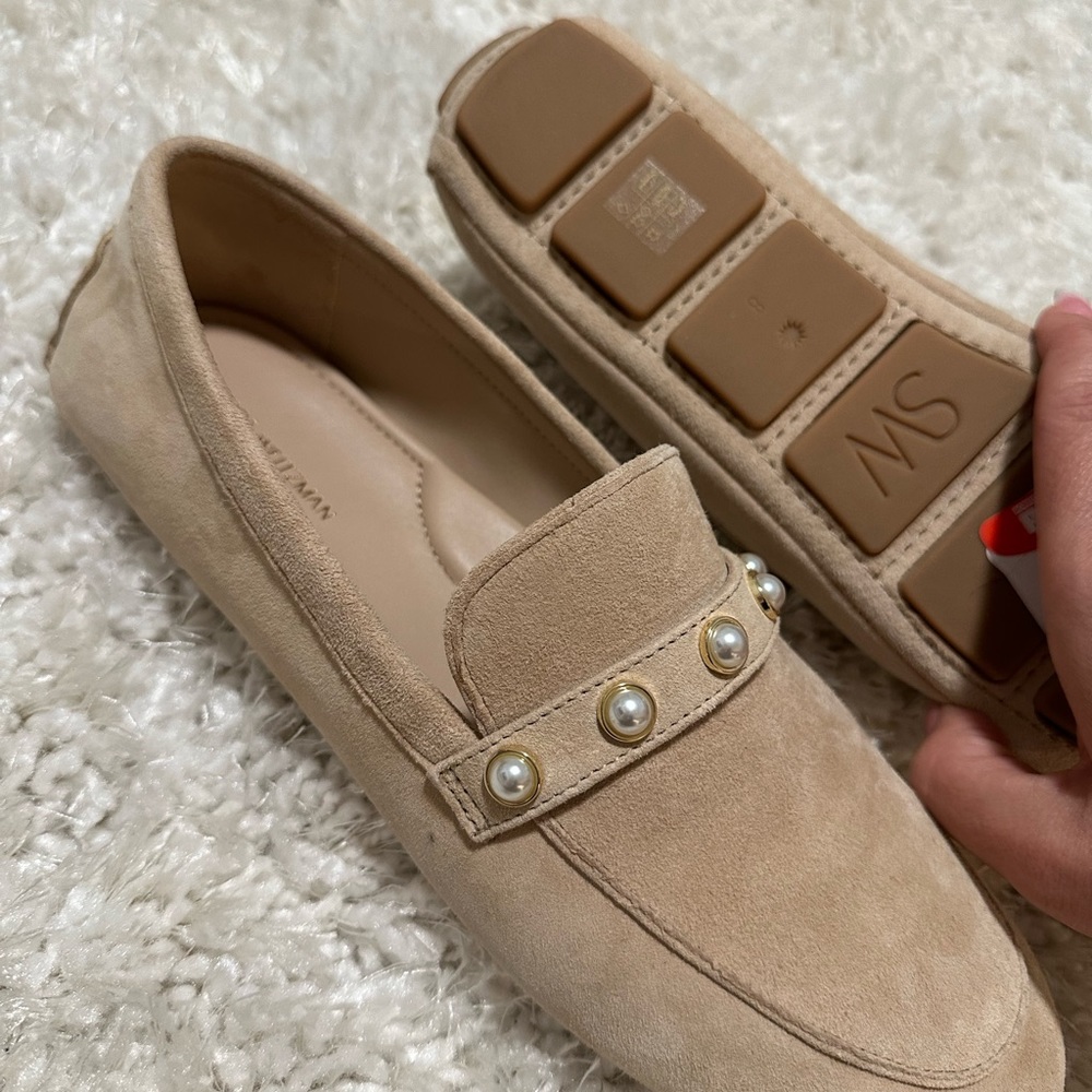 Stuart Weitzman driving loafer